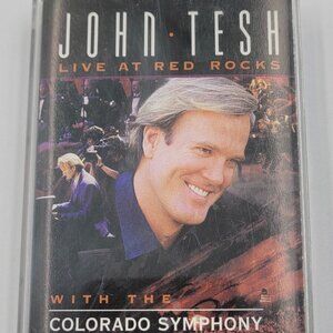 John Tesh Live at Red Rocks Cassette Tape 1995 Colorado Symphony
